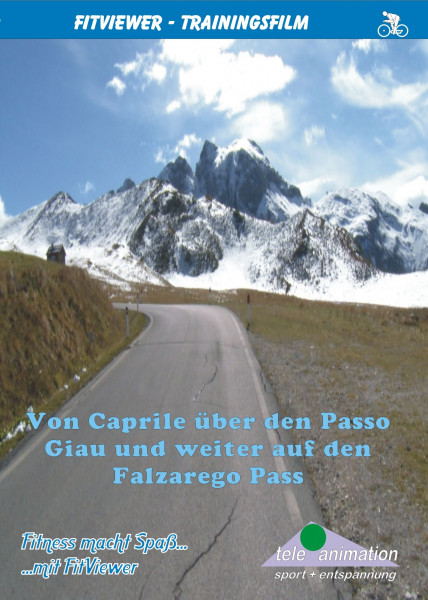 Von Caprile über den Passo Giau und auf den Falzarego Pass