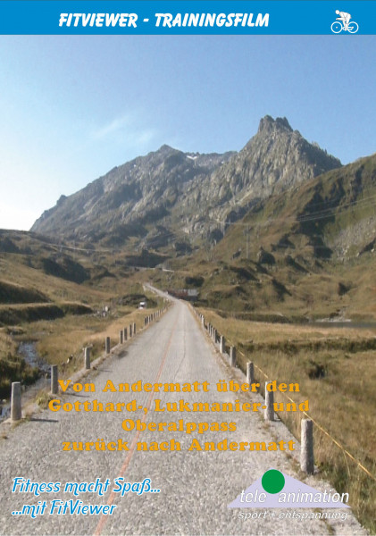 Von Andermatt über den Gotthard-, Lukmanier- und Oberalppass nach Andermatt